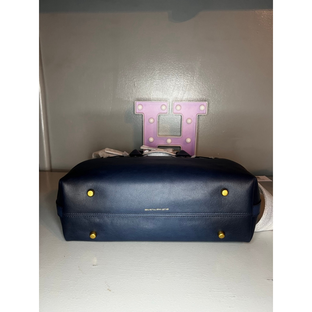 COACH Soft Empire Carryall 28 Navy - Picture 4 of 10